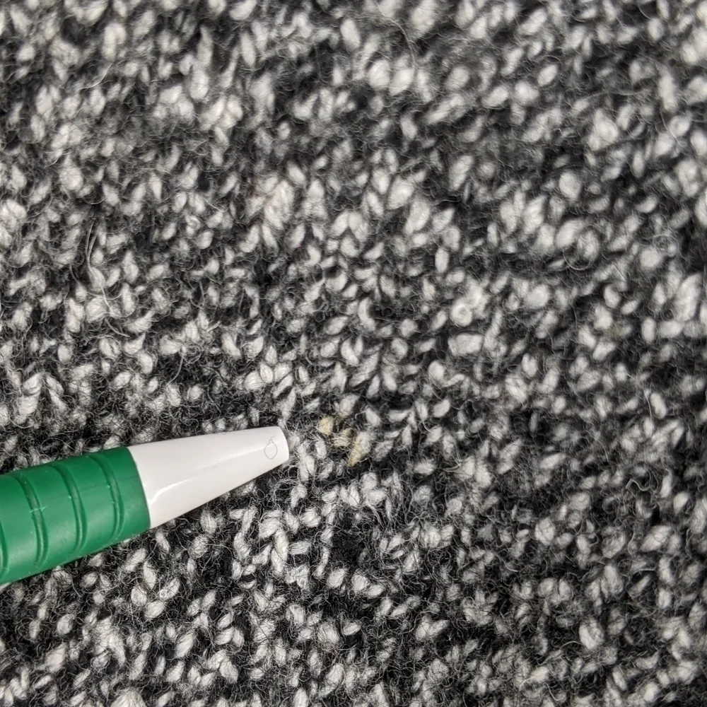 Athleta Wool Blend Knit Pullover Brindle Sweater Marled Long Sleeve Thumb Holes - Picture 6 of 14